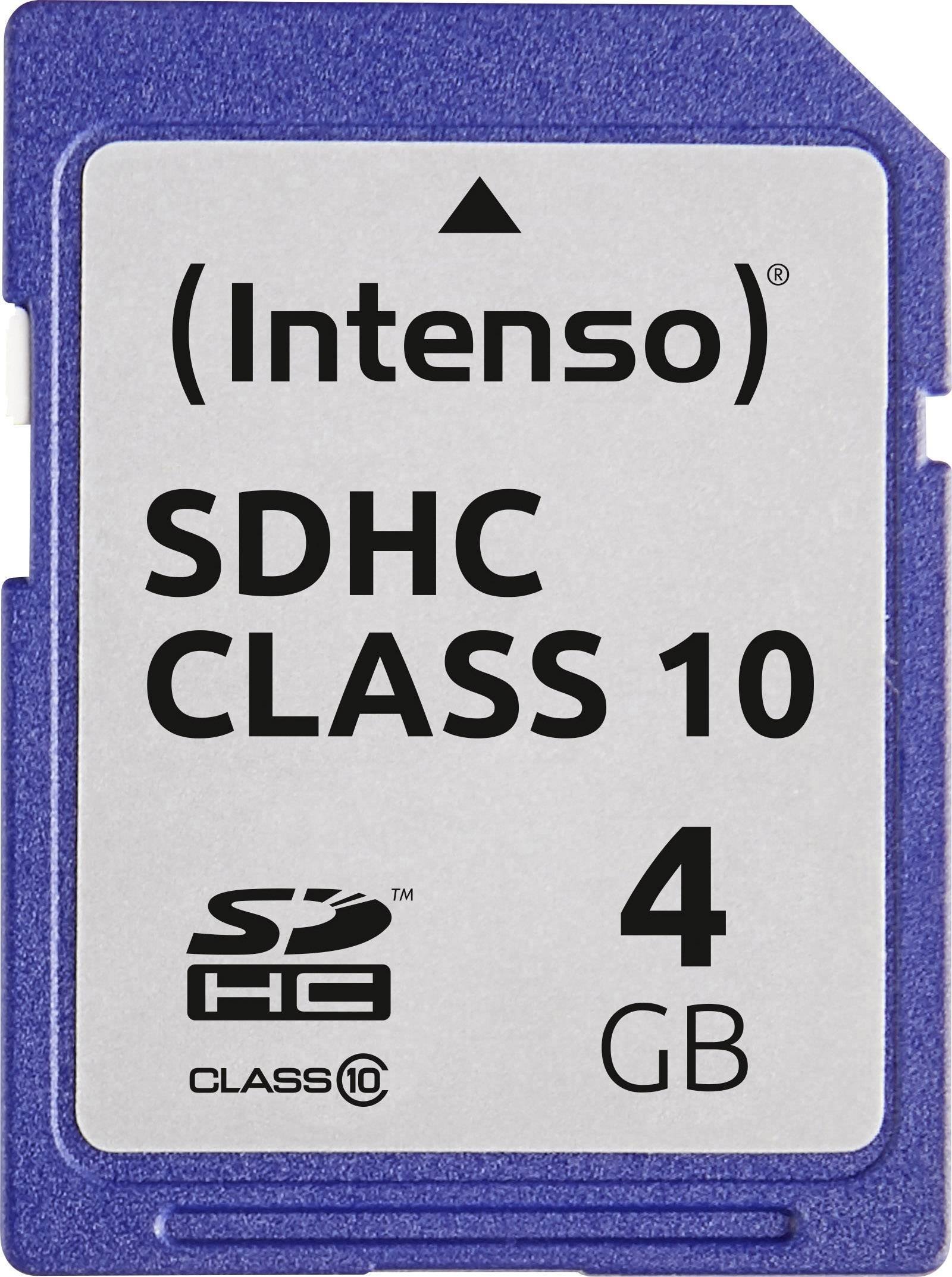 Karta Intenso SDHC 4 GB Class 10 (3411450)