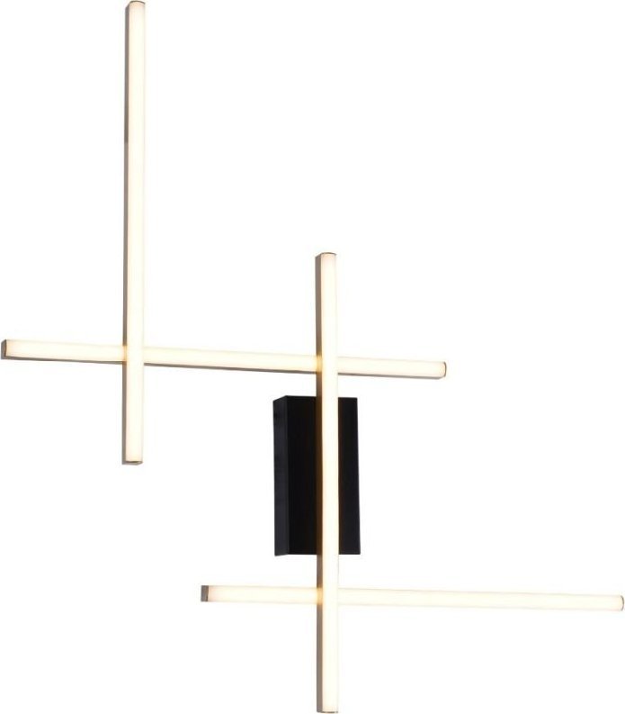 Kinkiet Zumaline Lampa ścienna LED 32W EDGE 22009W4-BK/GD Zuma Line