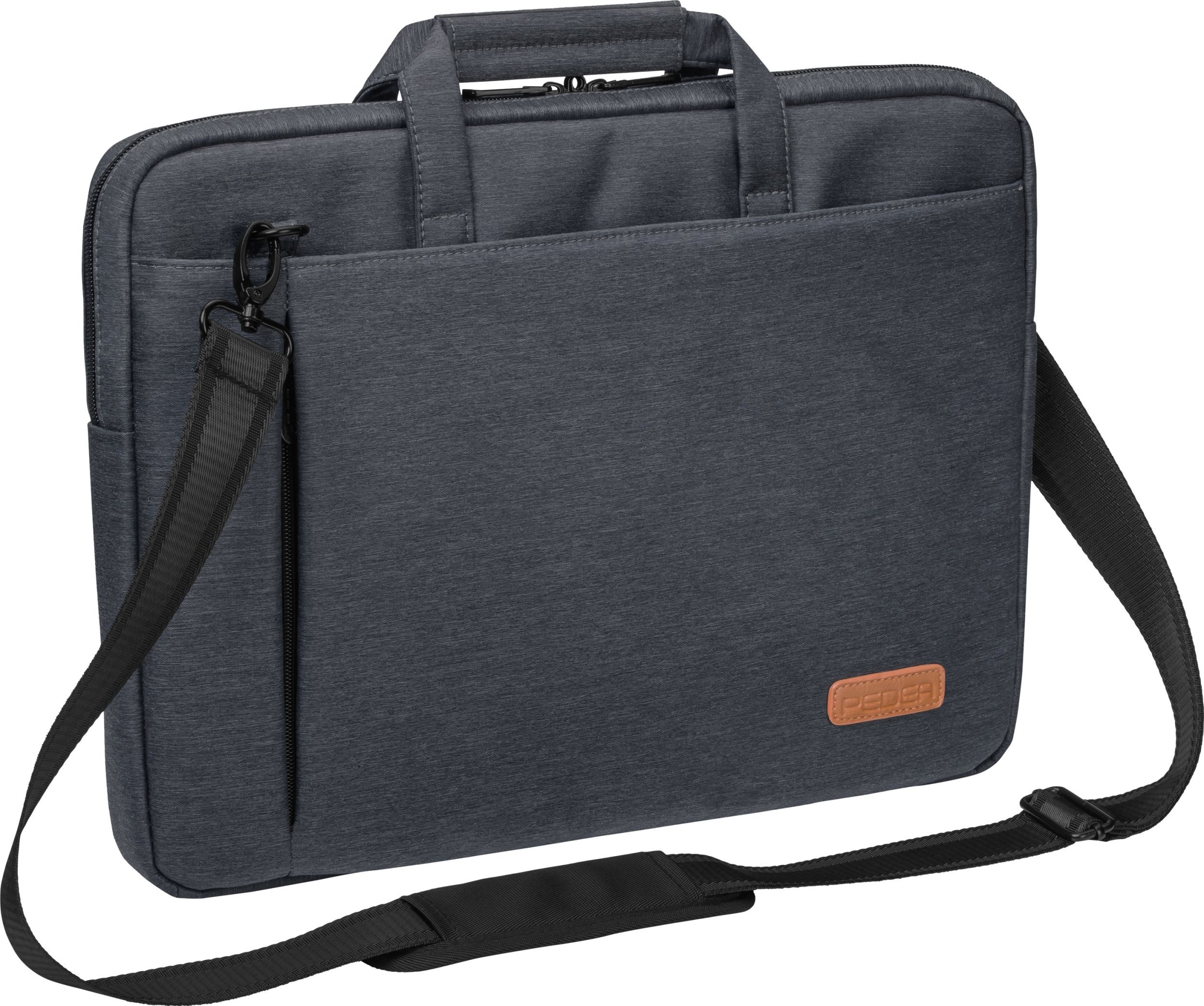 Torba Pedea Torba na laptopa PEDEA Elegance do 15, 6 cala (39, 6 cm), torba na ramię z paskiem na ramię i przegrodą na tablet do 11 cali (27, 96 cm),