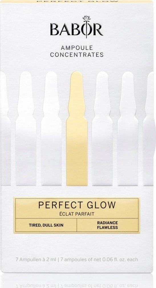 Babor Perfect Glow Ampoule serumo koncentratų rinkinys, 14 ml