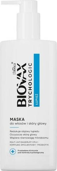 BIOVAX BIOVAX Trychologic Łupież maska do włosów i skóry głowy 200ml
