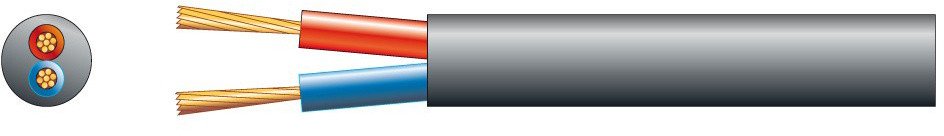 Przewód głośnikowy 2x 2.5mm PD Connex one size