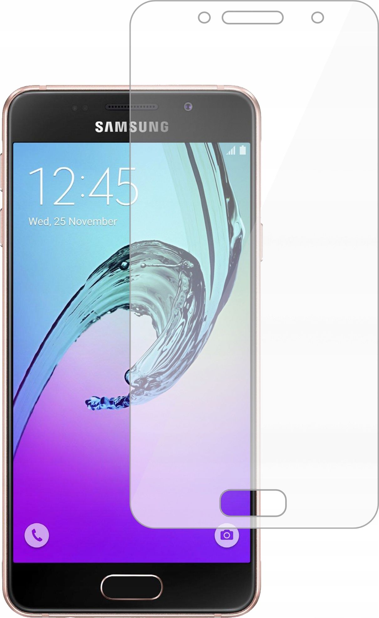 etumi Szkło Hartowane 9H Do Samsung Galaxy A3 2016 Szkiełko Ochronne Na Ekran Twarde Płaskie Przód / Ochrona Matrycy Telefonu Glas0340
