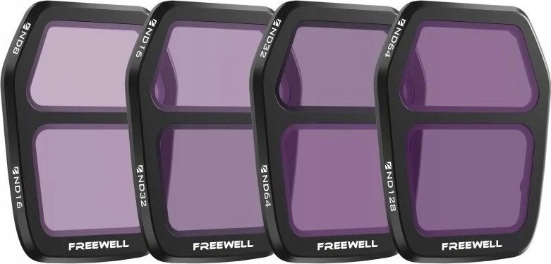 Zestaw 4 filtrów Split ND Freewell do DJI Air 3S