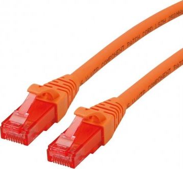 Roline ROLINE UTP Patchcord Cat.6 Component Level, LSOH, pomarańczowy, 0.3 m