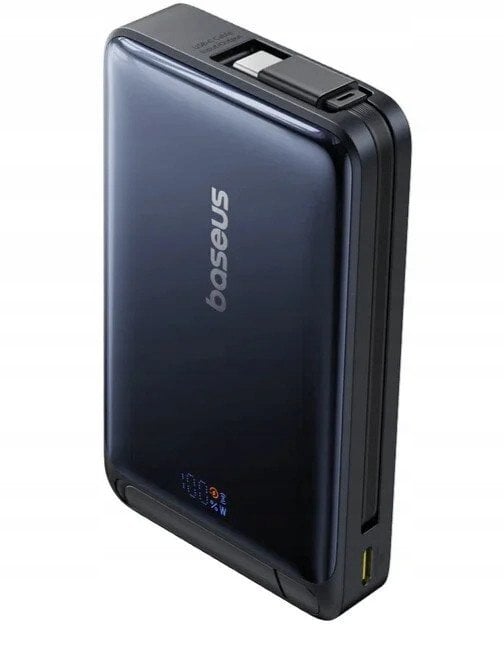 Baseus Nomos Qi2 USB-C 10000mAh 45W czarny