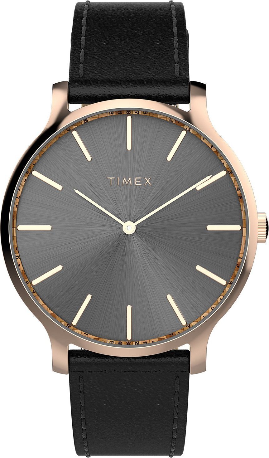 Zegarek Timex Zegarek damski Timex TW2W19800 czarny