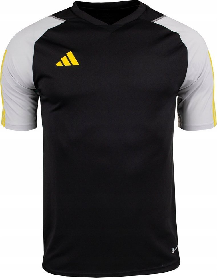 Adidas Koszulka męska adidas Tiro 23 Competition Jersey czarno-szara HU1295 XL