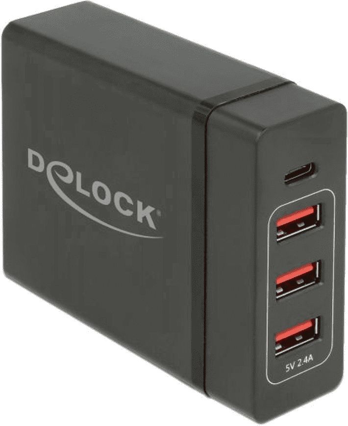 Ładowarka Delock Sotel 3x USB-A 1x USB-C (63974)