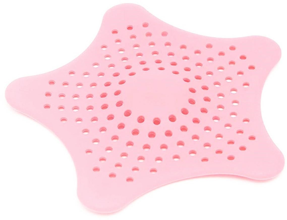 DA381 Sitko silikonowe na odpływ różowe 13cm