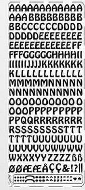 Stiker ażurowy 010 10x23cm złoty