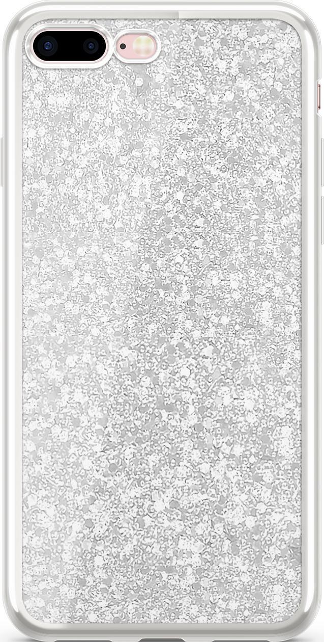 Babaco Etui Electro Glitter kolor: Srebrny Producent: LG, Model: STYLUS 3 K10 PRO