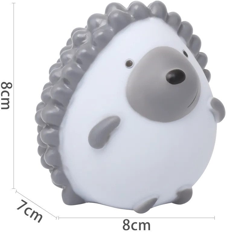 Piszcząca zabawka w kształcie jeża dla psa