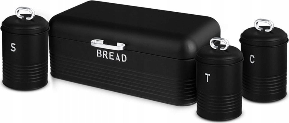 Chlebak Berlinger Haus CHLEBAK Z ZESTAWEM POJEMNIKÓW BERLINGER HAUS BH-6754 BLACK SILVER