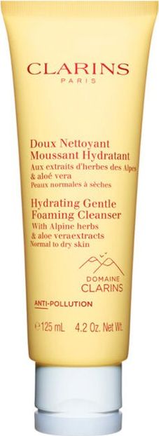 Clarins Hydrating Gentle Foaming Cleanser Nawilżająca pianka oczyszczająca do skóry normalnej i suchej 125ml