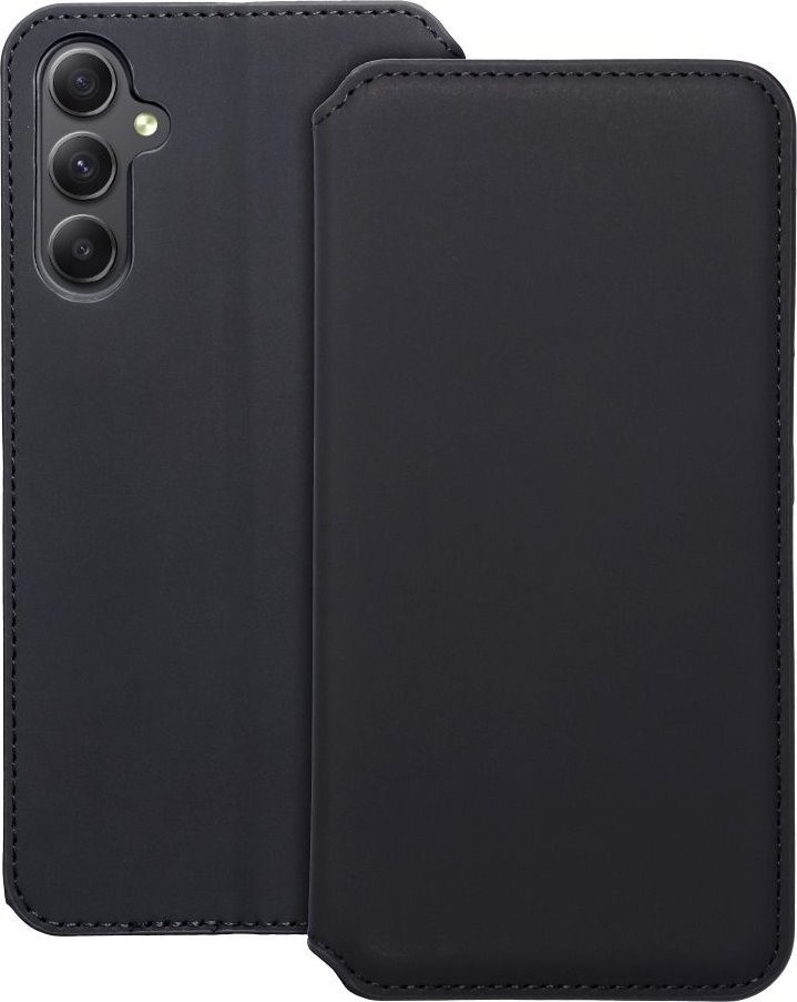 OEM Kabura DUAL POCKET Book do SAMSUNG S24 Plus czarny