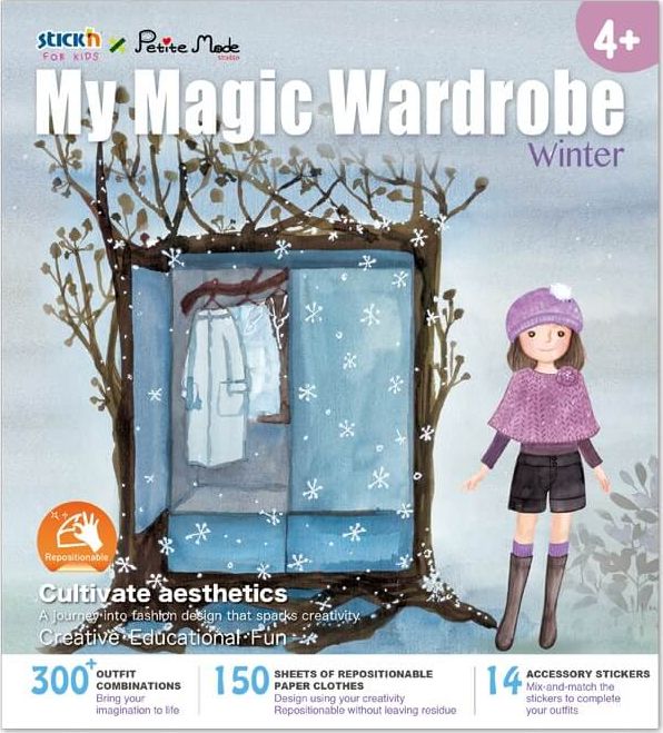 Stickn Magiczna garderoba Zima - zeszyt kreatywny