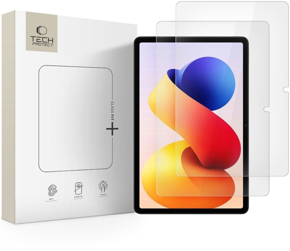 SZKŁO HARTOWANE TECH-PROTECT GLASS FIT+ 2-PACK XIAOMI REDMI PAD PRO / 2 PRO 12.1 CLEAR