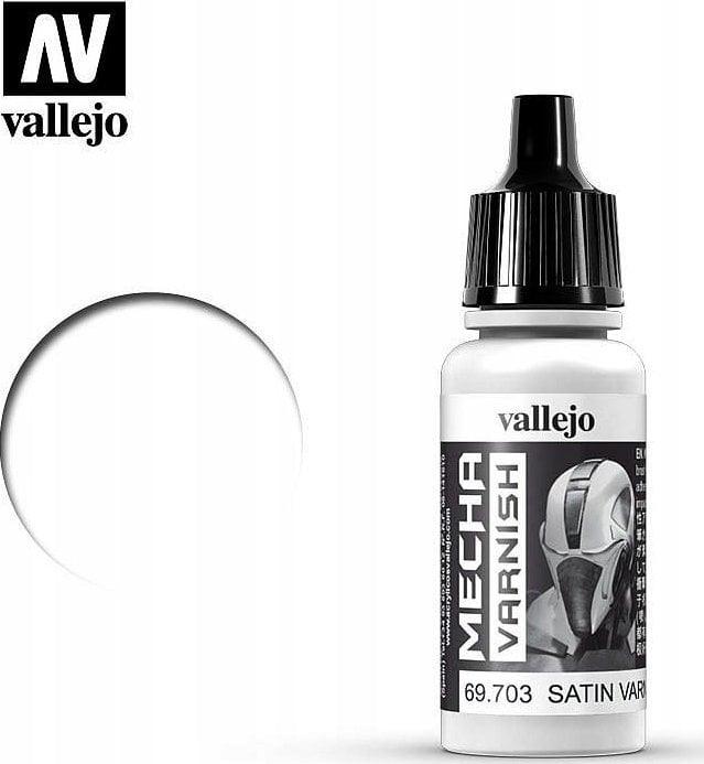 Vallejo Vallejo: 69.703 - Mecha Varnish - Satin (17 ml)