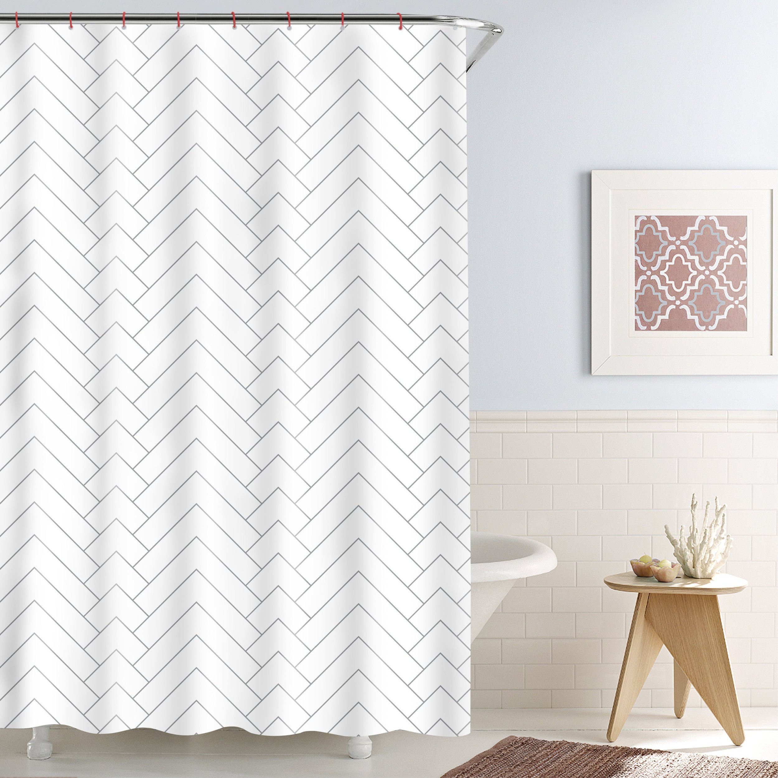 SHOWER CURTAIN GS-001 180X180 CM