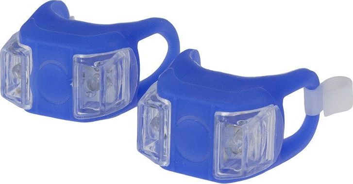 XC Light Zestaw lamp XC Light 1000F silikonowe, 2-Led,3 funkcje, niebieskie uniwersalny
