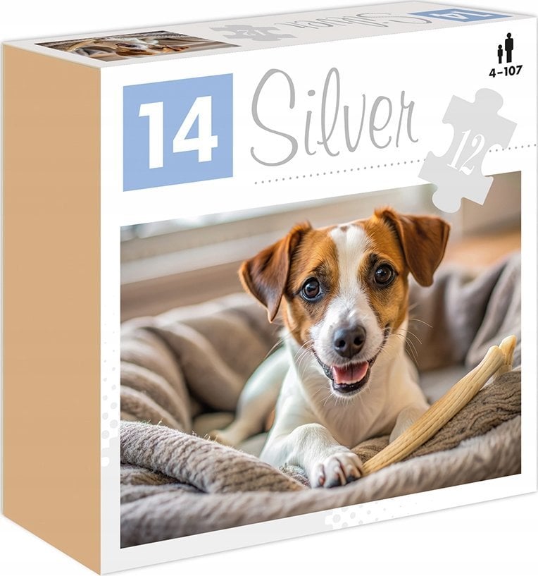 Alexander Silver Puzzle Pies 12 elementów