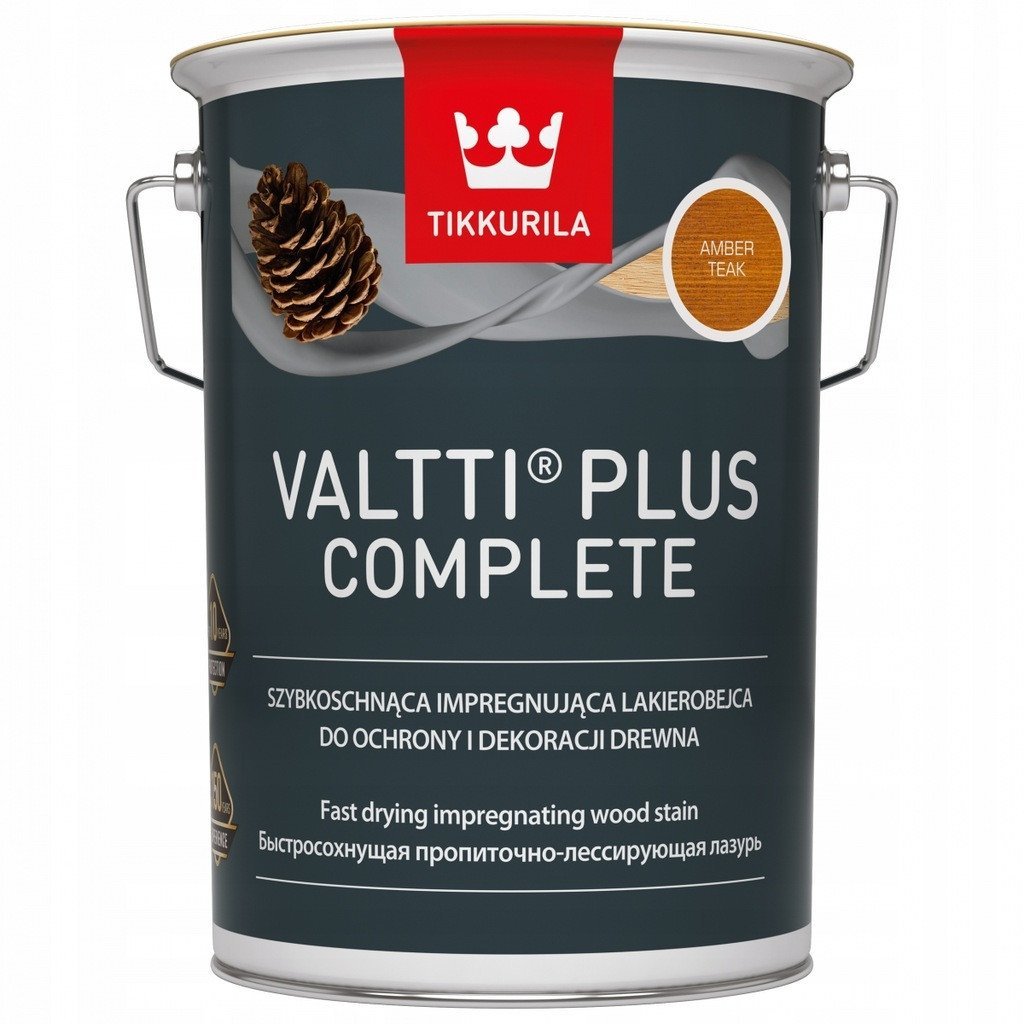 VALTTI PLUS COMPLETE AMBER TEAK 5L