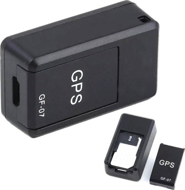 Moduł GPS Aptel Mini LOKALIZATOR GPS z Mikrofonem Tracker czarny AK336