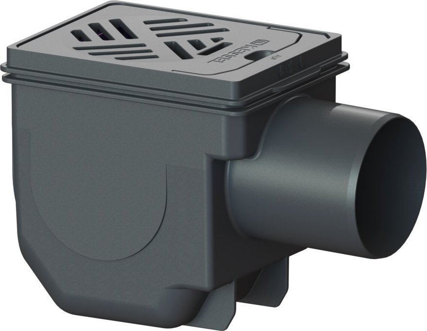 Kessel Wpust piwniczny Drehfix DN 100 z 2 klapami zwrotnymi