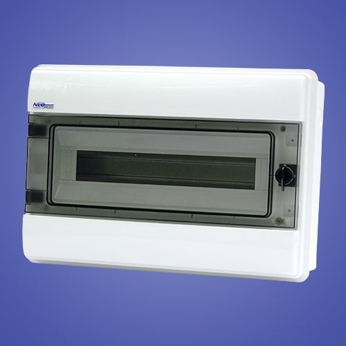 Elektro-Plast Rozdzielnica modułowa hermetyczna RH-18/Z 1 x 18 IP65 z zamkiem (36.19)