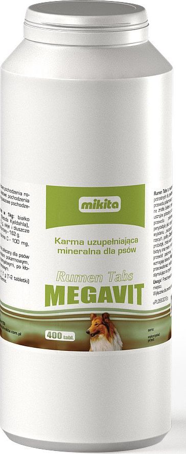 MIKITA MIKITA Rumen tabs Megavit 400 tab.