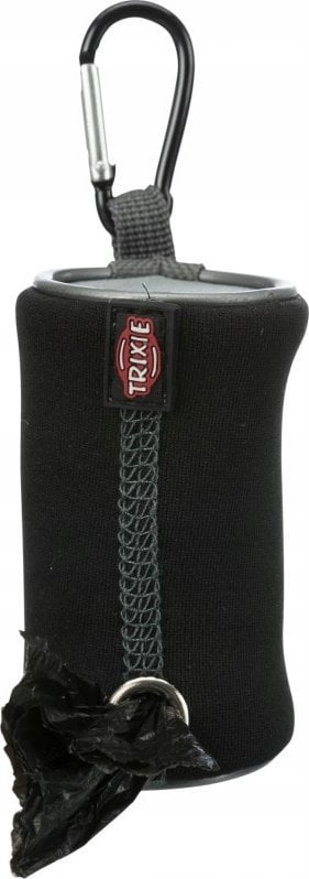 Trixie Pojemnik na woreczki na odchody, dla psa, neopren, zawiera 1 rolkę z 20 workami