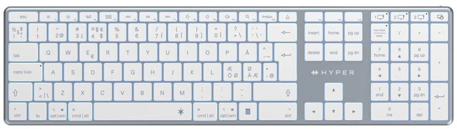 HyperSpace Keyboard (Nordic)