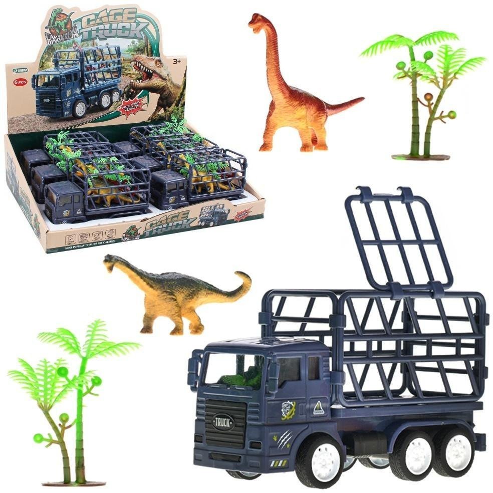 Auto klatka z dinozaurami MIX