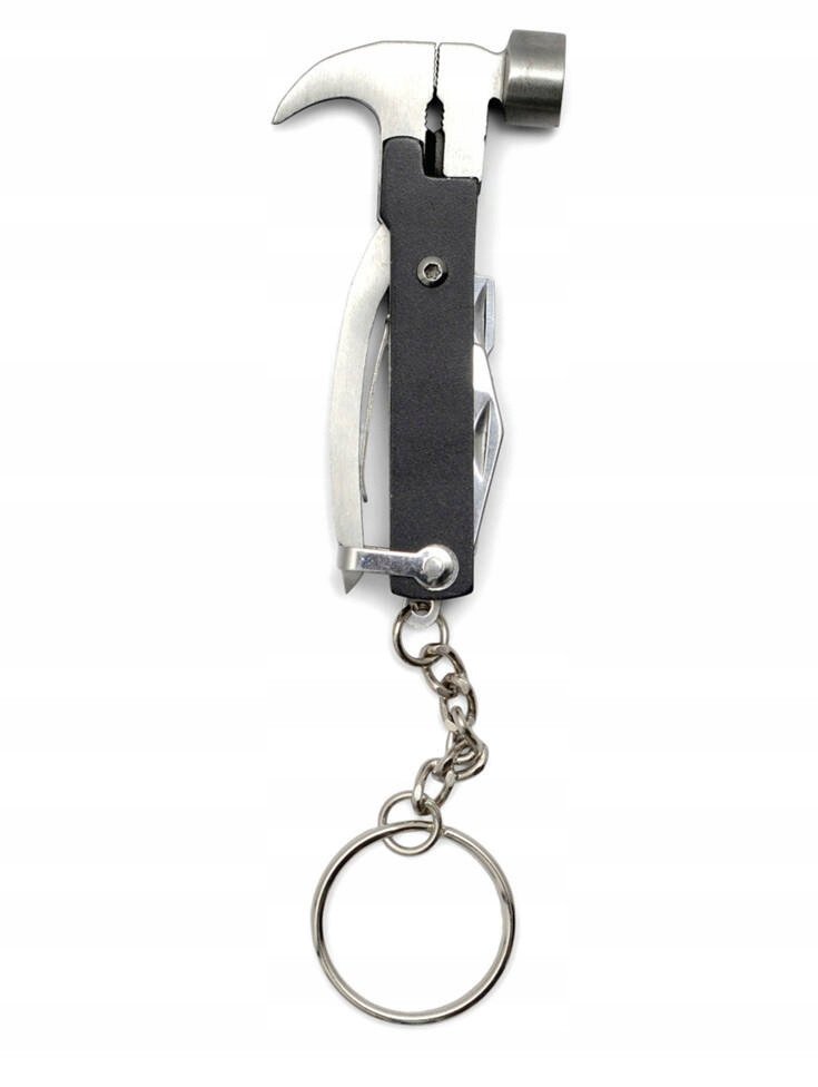 Multitool mini z młotkiem i kombinerkami 6w1