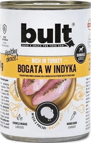 BULT BULT KARMA D/PSA BOGATA W INDYKA PUSZKA 400G