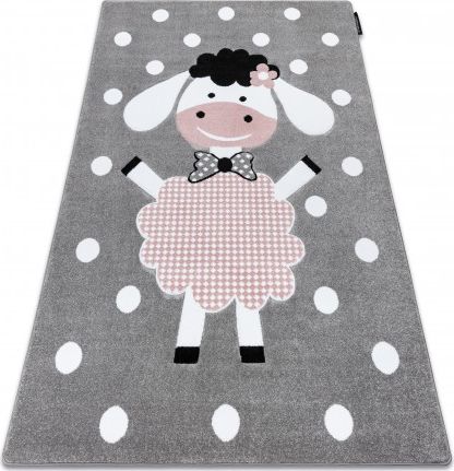 Dywany Łuszczów Dywan PETIT DOLLY szary, 120x170 cm