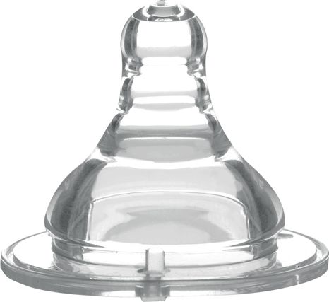 BabyOno Smoczek antykolkowy do butelek szerokootworowych bardzo szybki przepływ (1207)