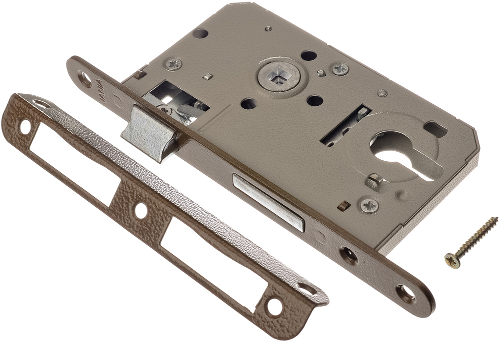 Jania Zamek drzwiowy 60/50mm na wkład z dźwignią - Z012