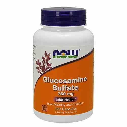 NOW Foods Glucosamine Sulfate 750mg 120 kapsułek