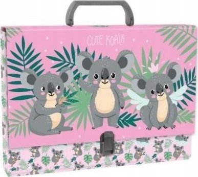 Derform Teczka twarda z rączką szeroka A4 Koala 10