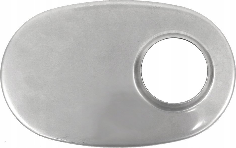 TurboWorks Dekiel tłumika owalny boczne wyjście 57mm 127x203mm