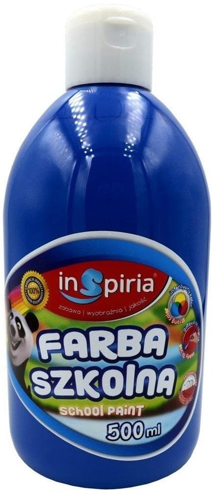 SCHEMAT Farba szkolna ciemnoniebieska 500ml