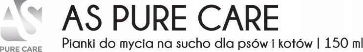 ZooArt AS PURE CARE PIANKA DO MYCIA NA SUCHO 150ml PIELĘGNACYJNA
