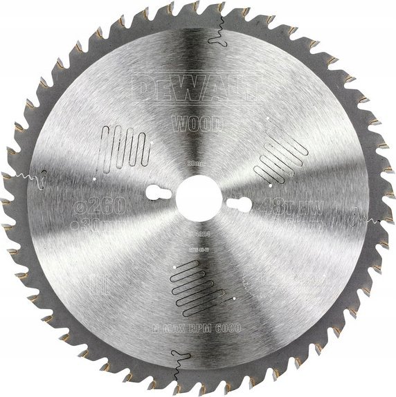 Dewalt Piv. disc for wood 260mmx30mm 48T