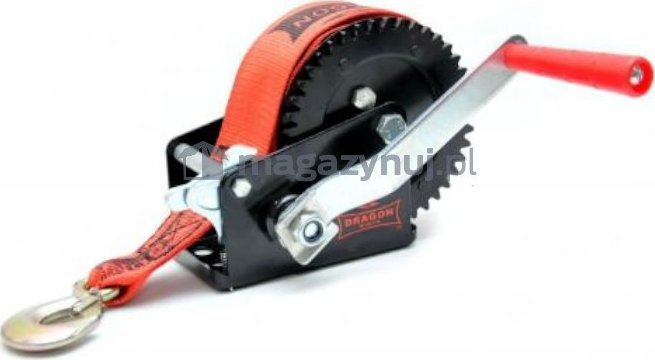 Wyciągarka ręczna DWK-16 uciąg 720 kg, pas 10 m