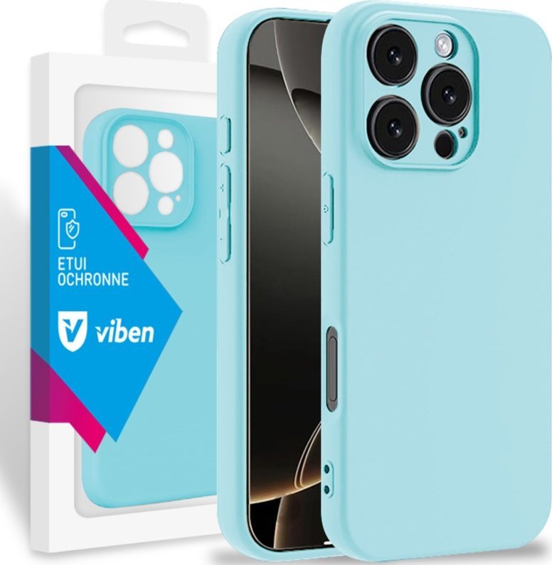 Viben VIBEN Etui Obudowa Liquid iPhone 16 Pro : Kolor - miętowy
