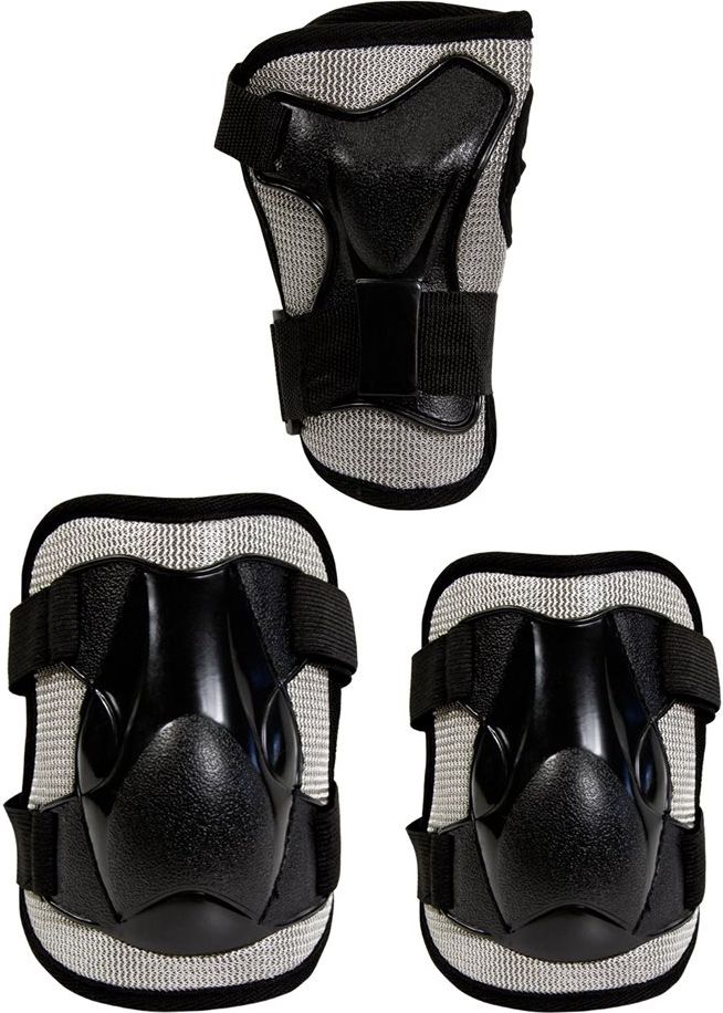 L.A. Sports ZESTAW OCHRANIACZY JUNIOR Rozmiar S (37171BK)