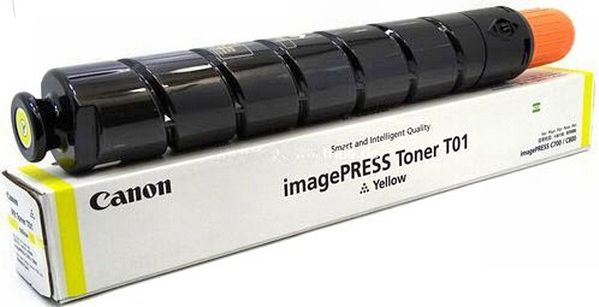 Toner Canon T01 Yellow Oryginał (8069B001)
