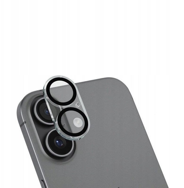 Crong Lens Shield - Szkło na aparat i obiektyw iPhone 17